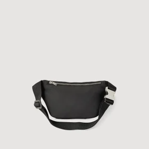 Minibolsos<Sandro Paris Rinonera De Tela Y Cuero