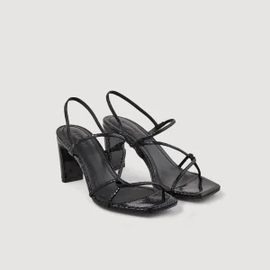 Sandalias De Tacón<Sandro Paris Sandalias Con Tiras Finas