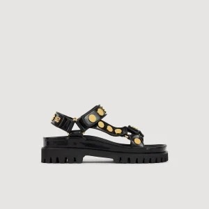Sandalias<Sandro Paris Sandalias Dentadas Con Tachuelas