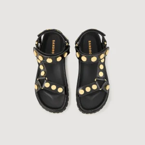 Sandalias<Sandro Paris Sandalias Dentadas Con Tachuelas