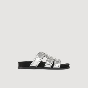 Sandalias<Sandro Paris Sandalias Planas Con Remaches