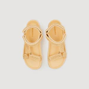 Sandalias<Sandro Paris Sandalias Planas De Rafia