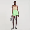 Conjuntos<Sandro Paris Short Ancho Satinado
