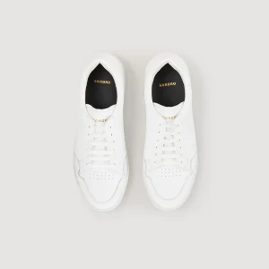 Deportivas<Sandro Paris Sneakers De Piel Repujada Square Cross