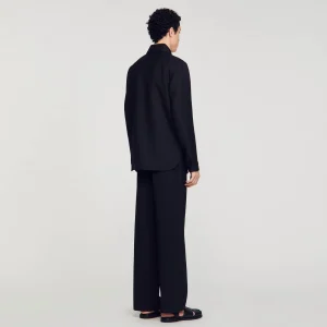 Camisas<Sandro Paris Sobrecamisa Abotonada