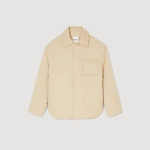 Camisas<Sandro Paris Sobrecamisa Acolchada
