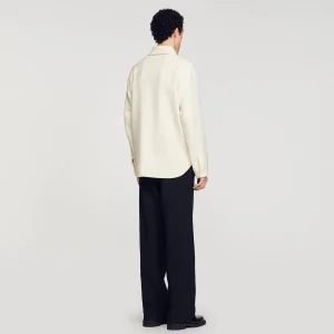 Camisas<Sandro Paris Sobrecamisa Con Botones