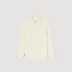 Camisas<Sandro Paris Sobrecamisa Con Botones
