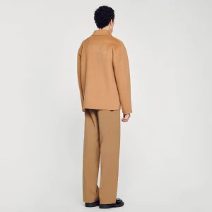 Camisas<Sandro Paris Sobrecamisa Con Cremallera