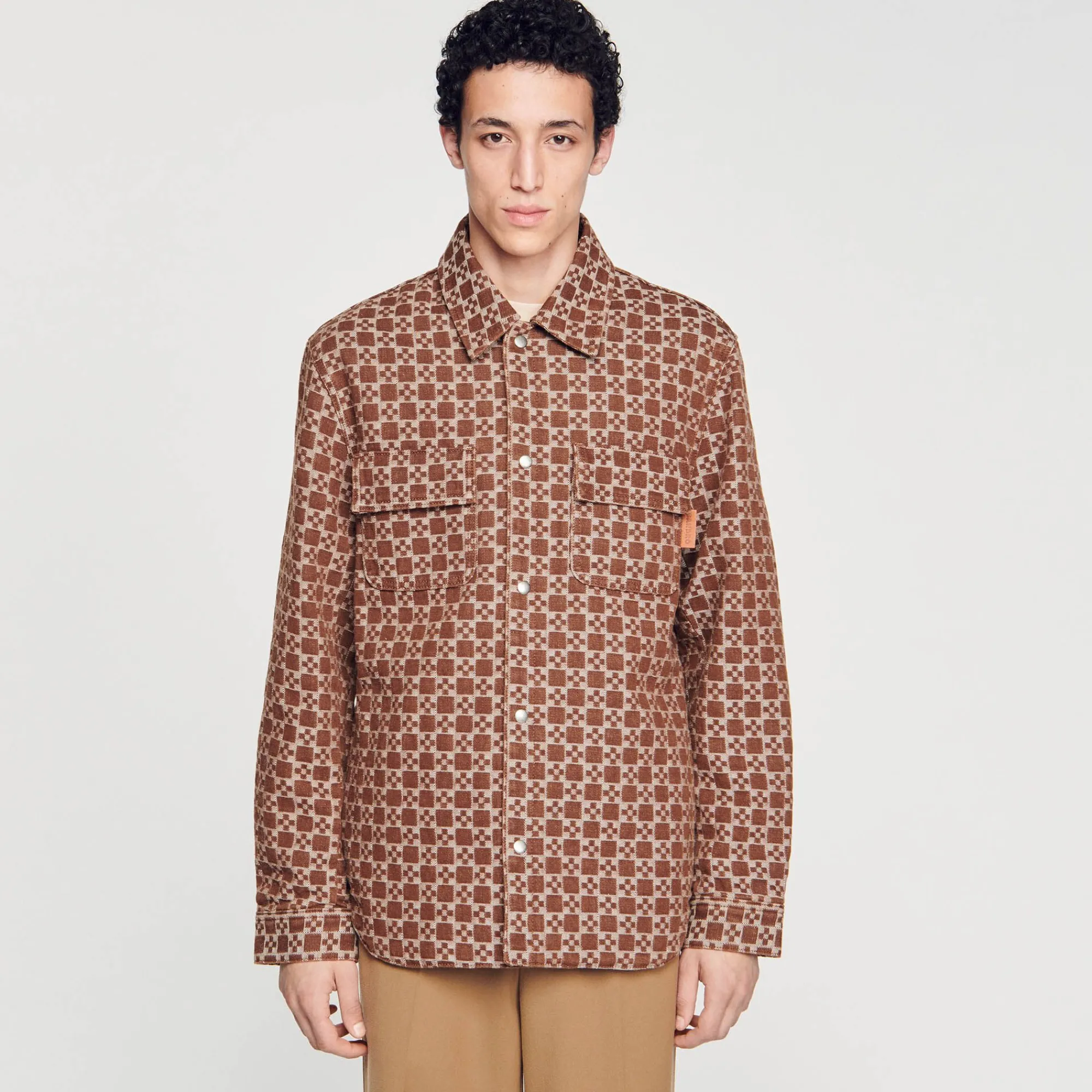 sobrecamisa_square_cross_3.webp Camisas<Sandro Paris Sobrecamisa Square Cross