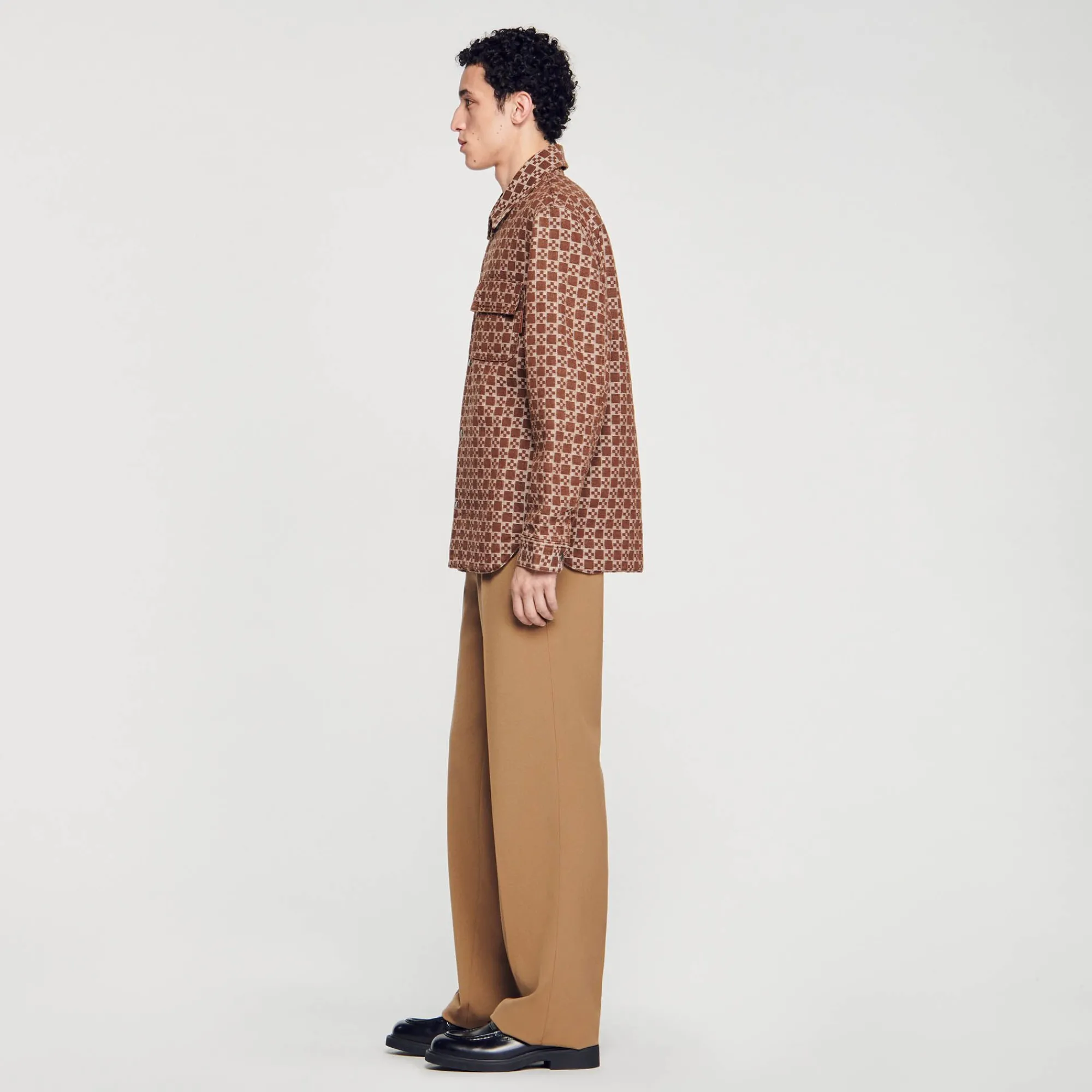 sobrecamisa_square_cross_5.webp Camisas<Sandro Paris Sobrecamisa Square Cross