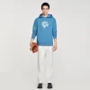 Sudaderas & Jogging<Sandro Paris Sudadera Con Capucha De Algodon Con Flor