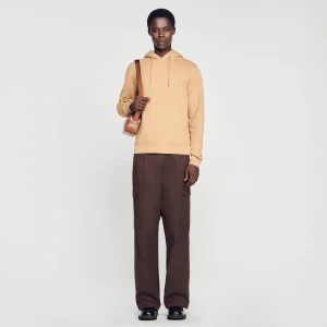 Sudaderas & Jogging<Sandro Paris Sudadera Hombre Bordado Algodon Organico