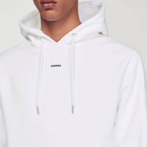Sudaderas & Jogging<Sandro Paris Sudadera Hombre Bordado Algodon Organico