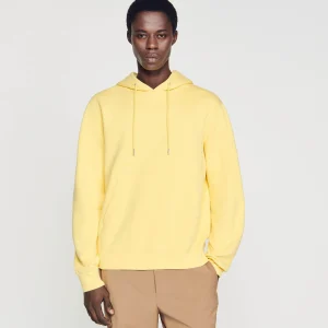 Sudaderas & Jogging<Sandro Paris Sudadera Hombre Bordado Algodon Organico