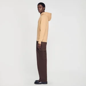 Sudaderas & Jogging<Sandro Paris Sudadera Hombre Bordado Algodon Organico
