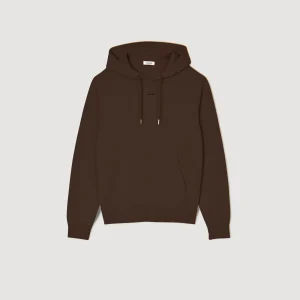 Sudaderas & Jogging<Sandro Paris Sudadera Hombre Bordado Algodon Organico