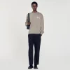 Sudaderas & Jogging<Sandro Paris Sudadera Sobredimensionada