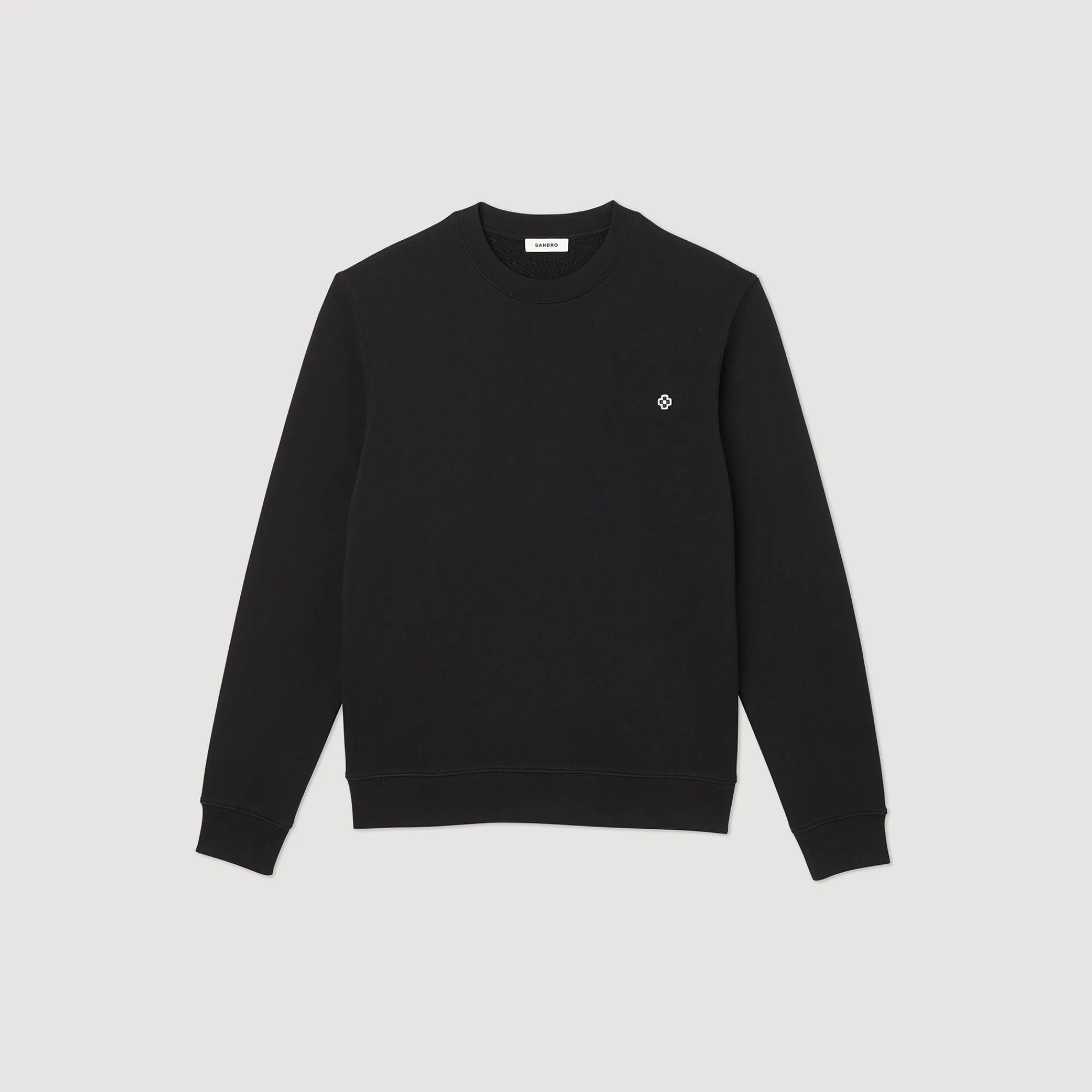 sudadera_square_cross_6.webp Sudaderas & Jogging<Sandro Paris Sudadera Square Cross