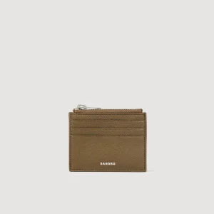 Tarjeteros & Carteras<Sandro Paris Tarjetero De Piel