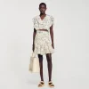 Conjuntos<Sandro Paris Top Con Flores Y Volantes