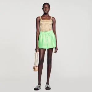 Jerseys & Cárdigans<Sandro Paris Top Con Strass