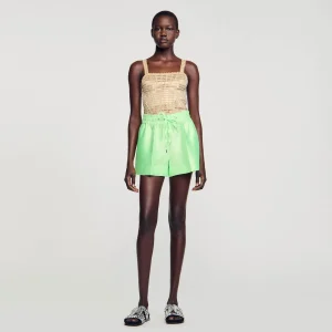 Jerseys & Cárdigans<Sandro Paris Top Con Strass
