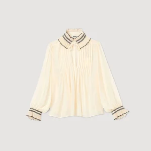 Tops & Camisas<Sandro Paris Top De Muselina