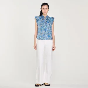 Tops & Camisas<Sandro Paris Top Estampado