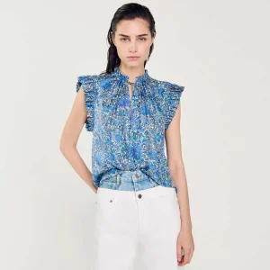 Tops & Camisas<Sandro Paris Top Estampado