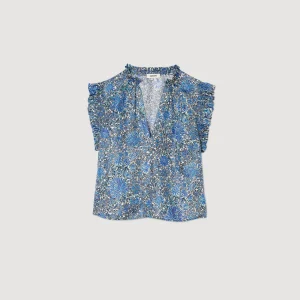 Tops & Camisas<Sandro Paris Top Estampado