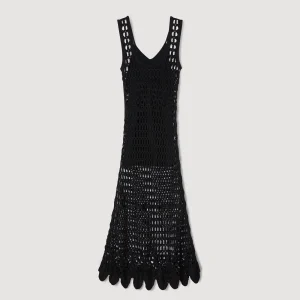 Vestidos<Sandro Paris Vestido De Croche