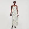 Vestidos<Sandro Paris Vestido Largo Estampado