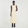 Vestidos<Sandro Paris Vestido Midi De Punto