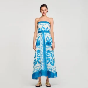 Vestidos<Sandro Paris Vestido Palabra De Honor